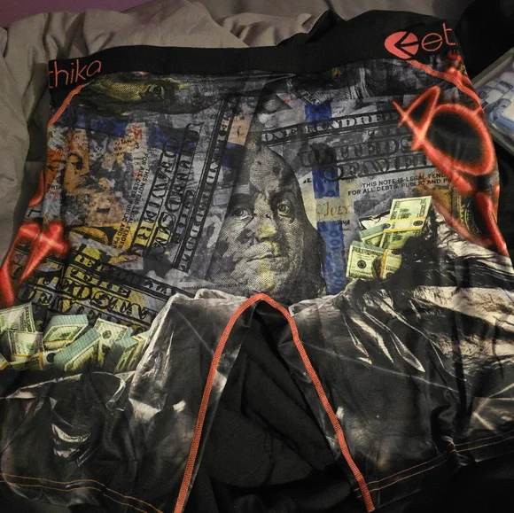 Ethika Men's Underwear Boxer Brief The Alternate ,Button , Stretch Band, 2Xl - Picture 3 of 7